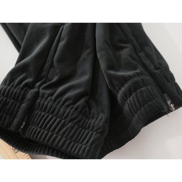 Adidas Kansas Jayhawks Men's Black Velour Jogger Sweatpants XL - Picture 13 of 13